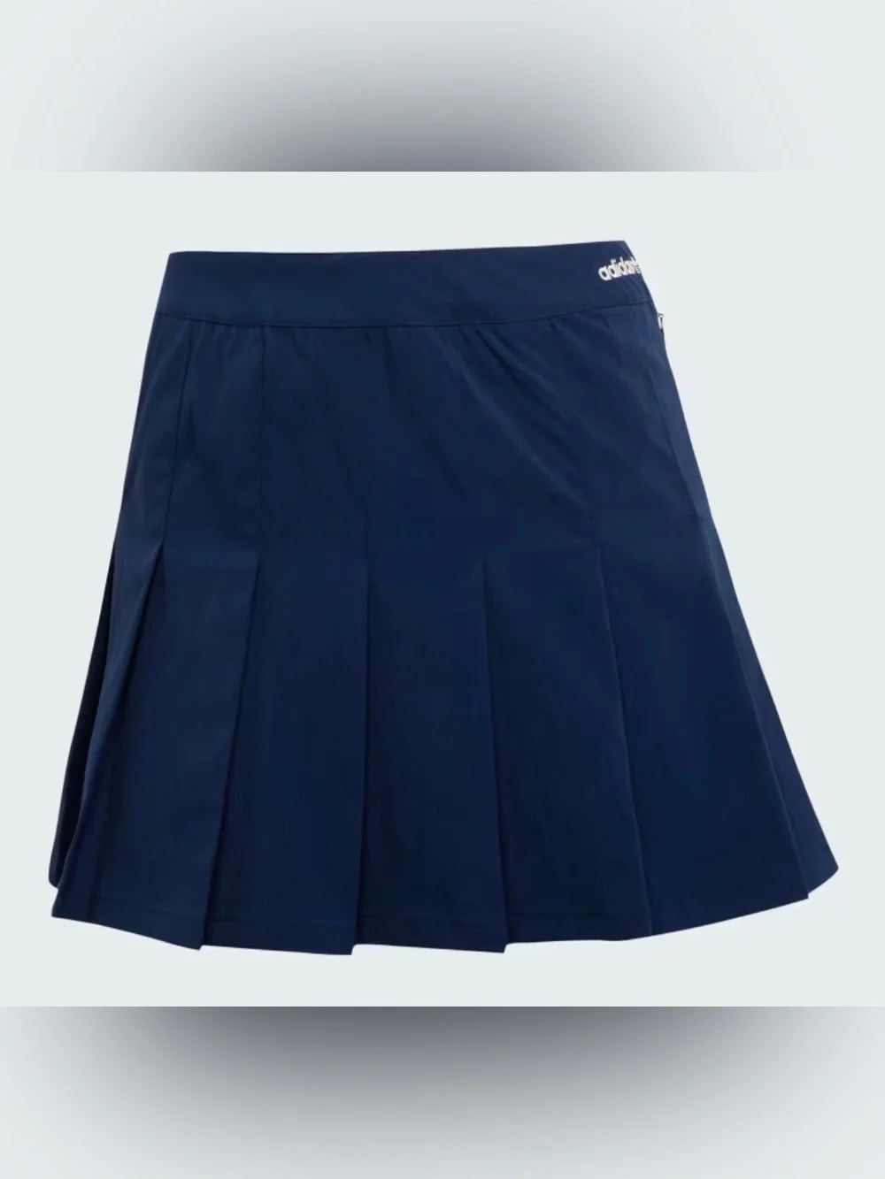 adidas Deep Navy Circle Skater Skirt